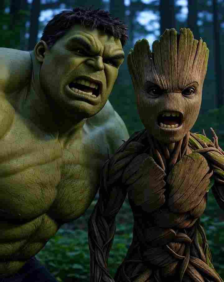 HULK AND GROOT