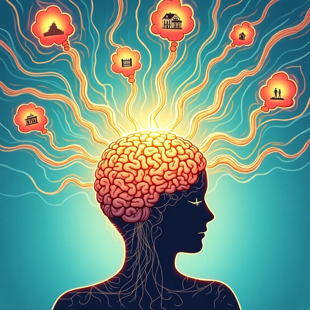 Flux_Dev_A_vibrant_and_surreal_illustration_of_brain_waves_ema_1